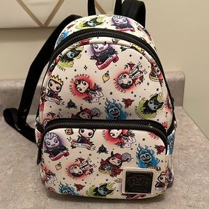 New LOUNGEFLY DISNEY Backpack Bag VILLAIN FUNKO POP Cruella Ursula Maleficent